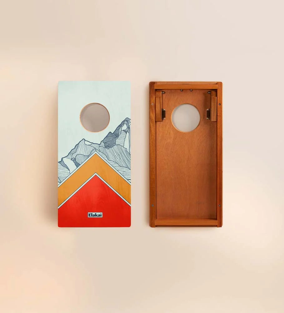Elakai 1'x2' Compact Travel Cornhole Boards - Set of 2