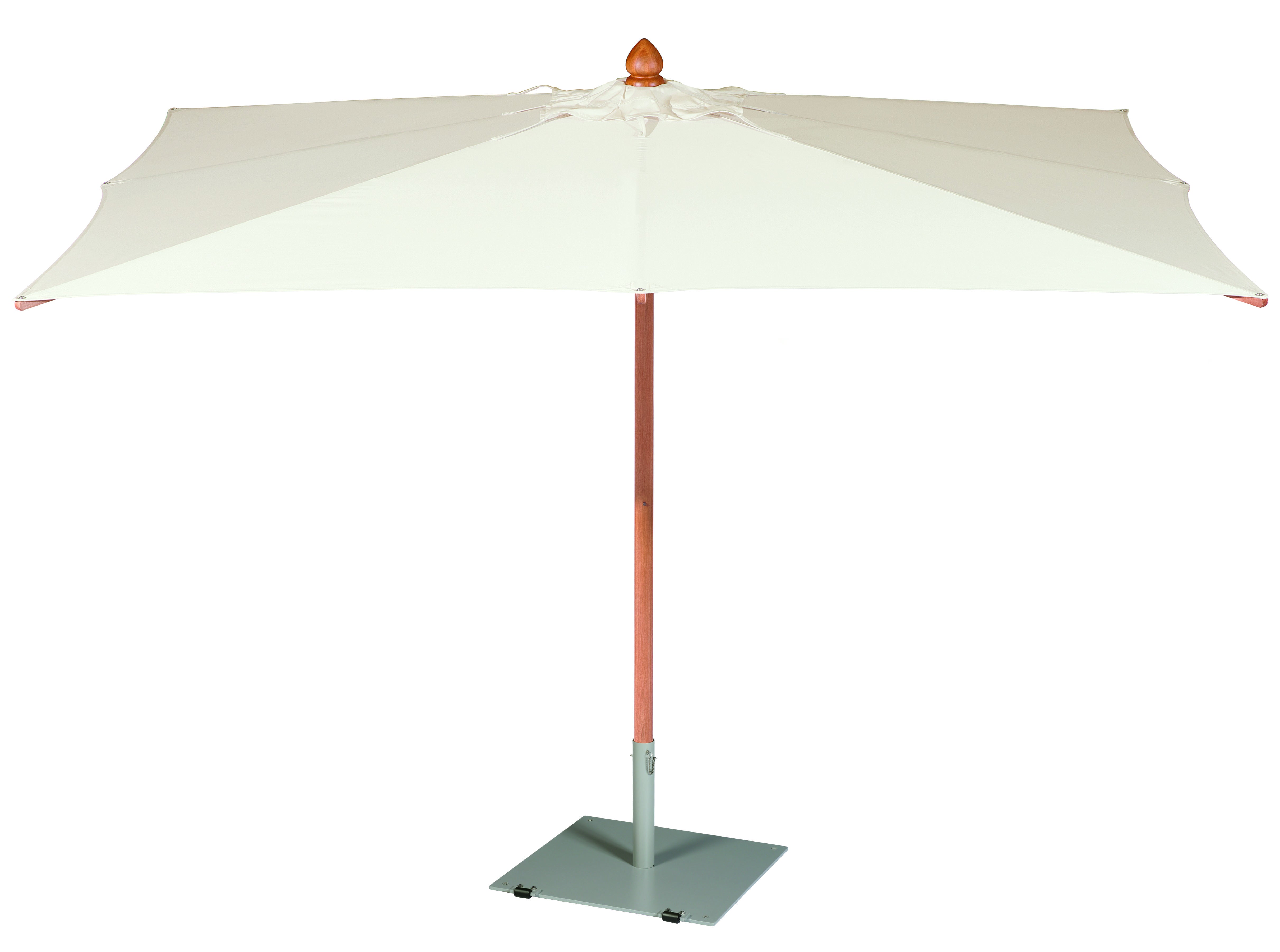 Barlow Tyrie Napoli 11.5' x 8.2' Rectangular Telescopic Umbrella