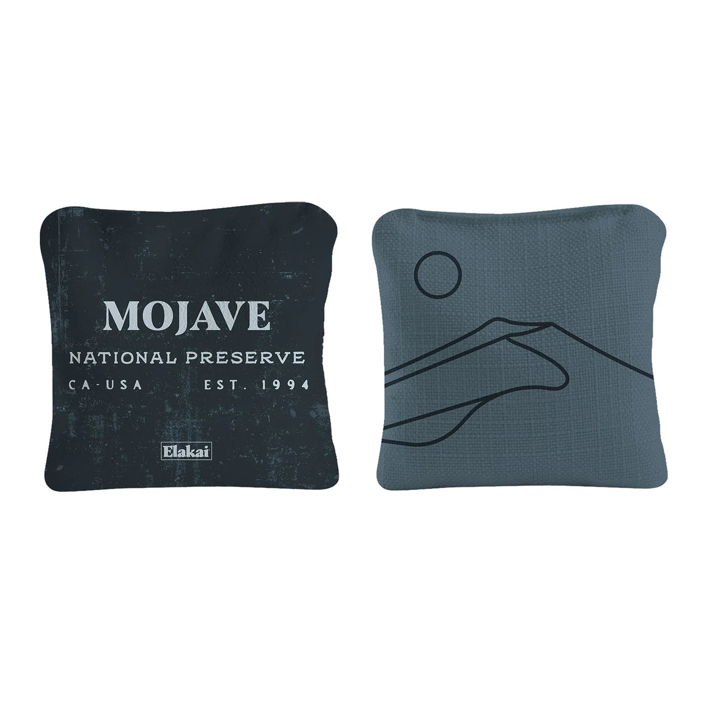 Elakai National Parks Travel Dual-Sided 4"x4" Cornhole Bags