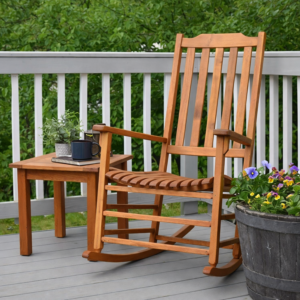 Americana Resort Rocker - Natural Oil