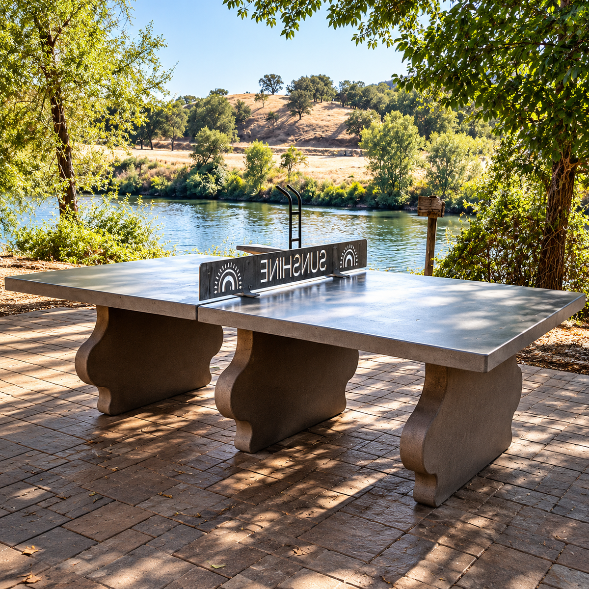 Stone Age Tuscan Table Tennis Table