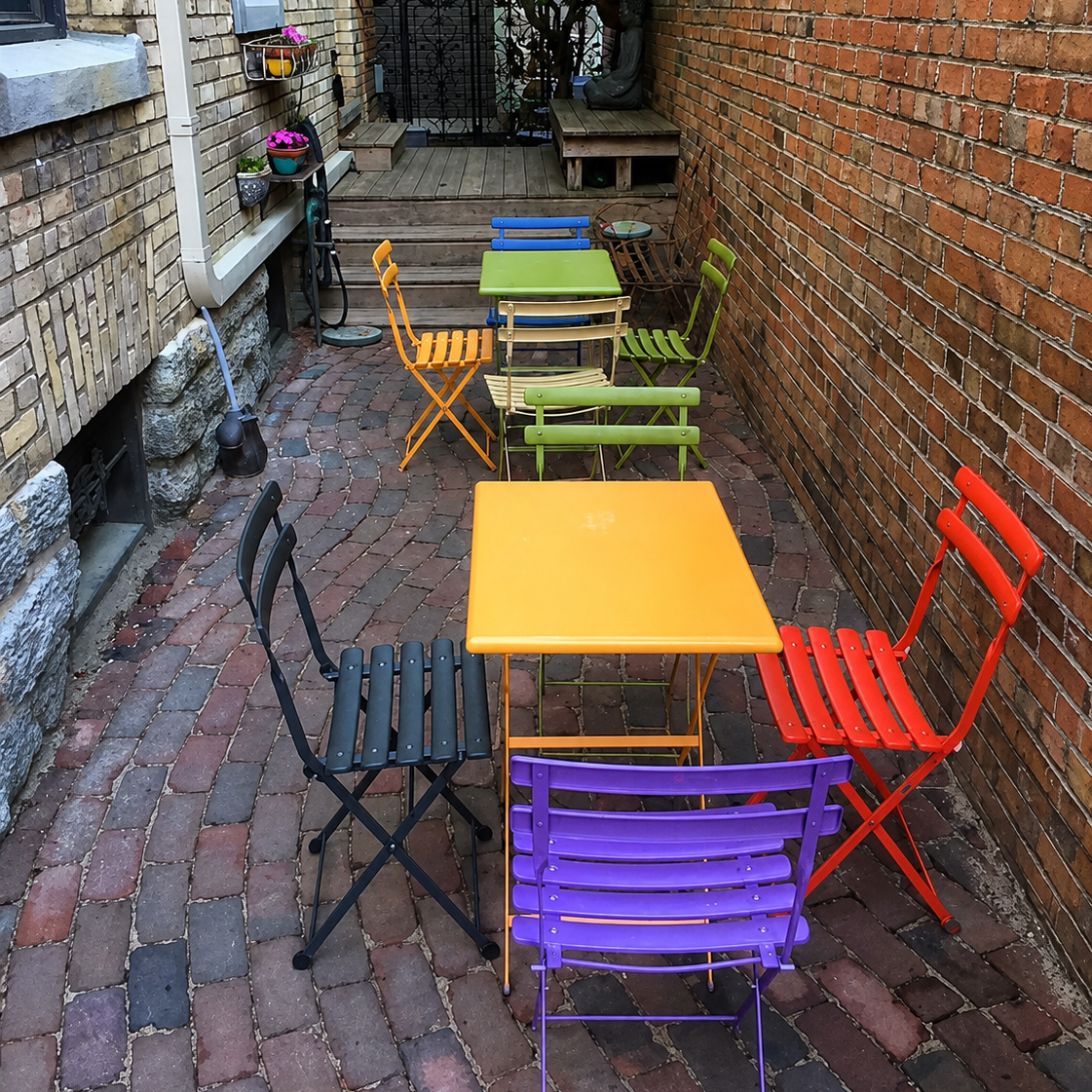 Emu Arc en Ciel Folding Side Chair