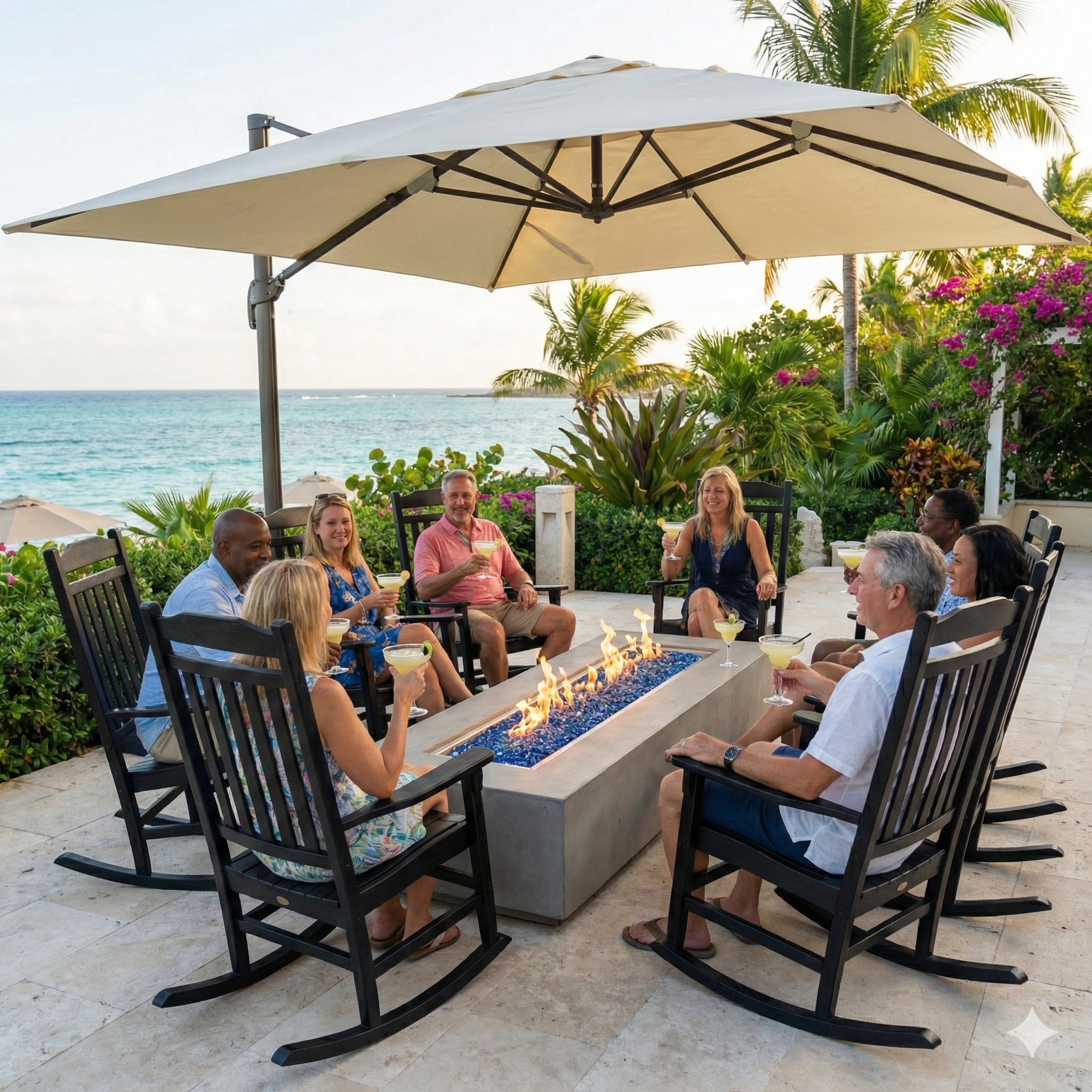 World's Finest Rocker - Painted Black