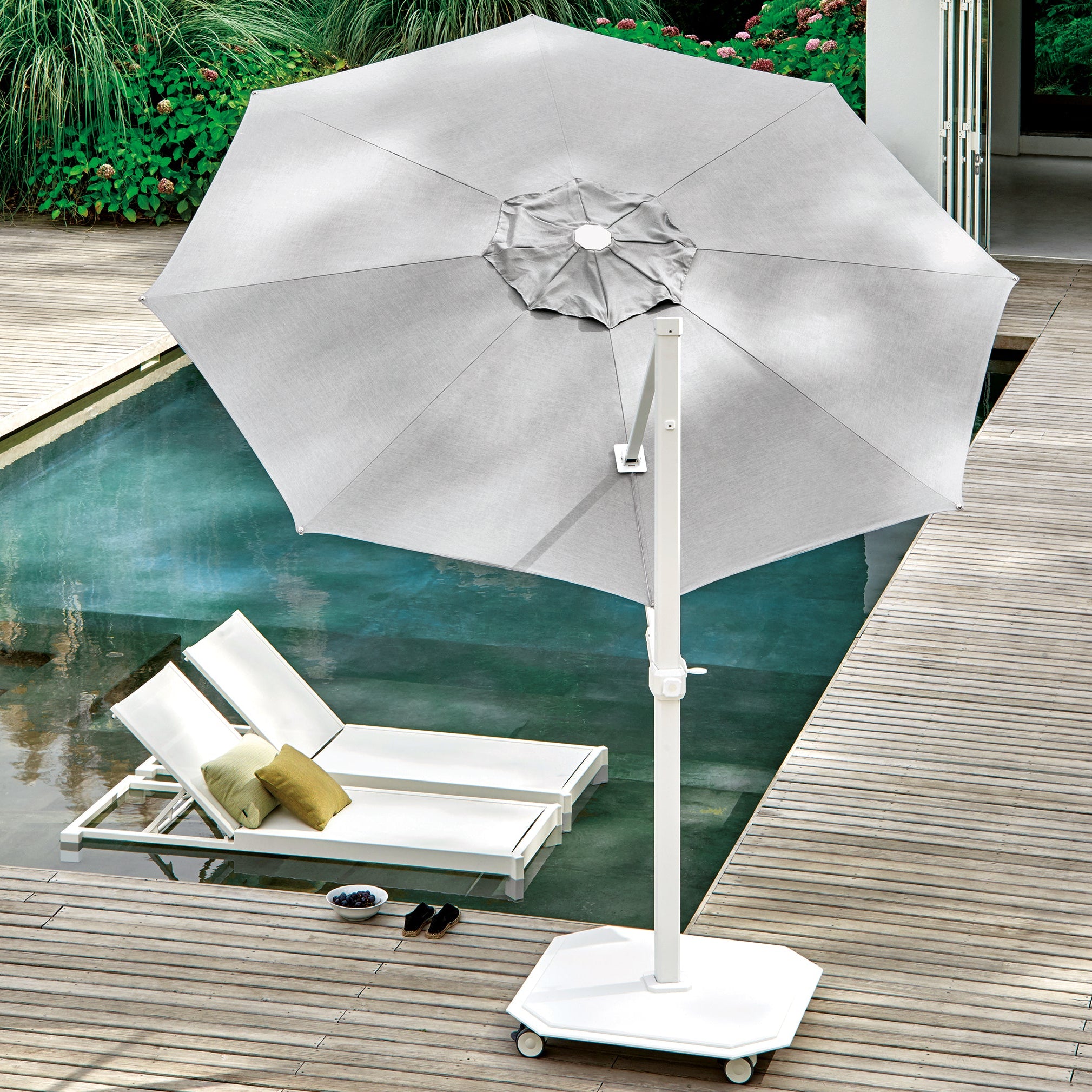 Jardinico JCP301 11.5' Octagon Sidepost Umbrella