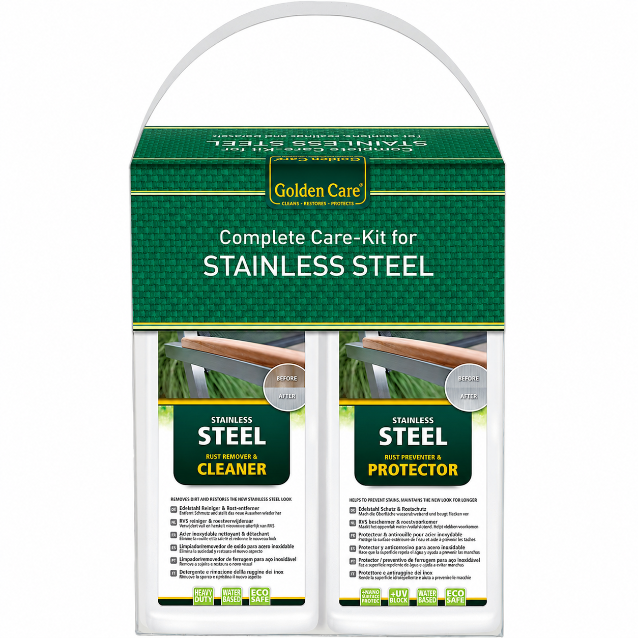 Golden Care Stainless Steel Care Kit