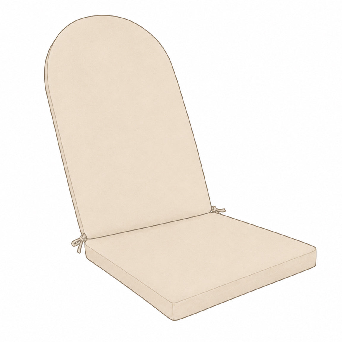 Kingsley Bate Adirondack Seat and Back Cushion
