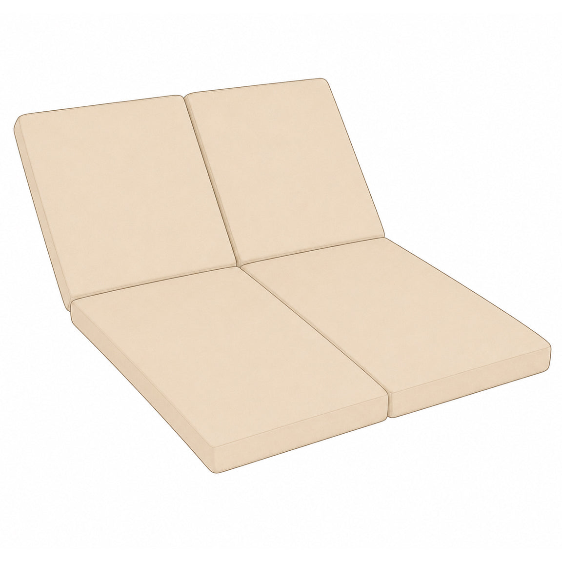 Kingsley Bate Aluminum Pavilion Daybed - Cushion