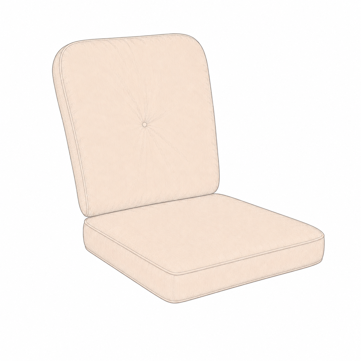 Kingsley Bate Seat & Back Cushion for Chatham Dining Armchair