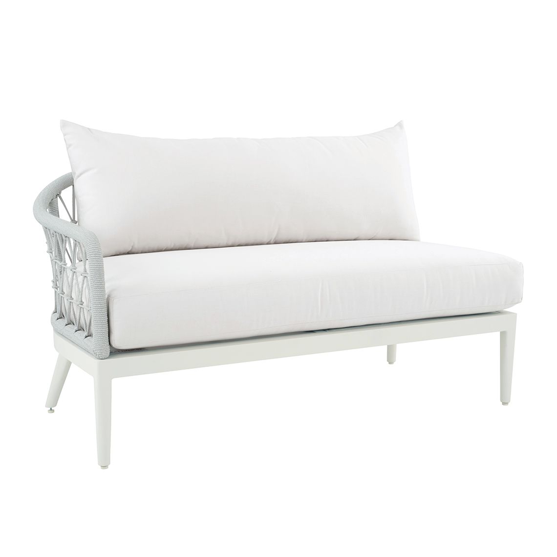 Kingsley Bate Nevis Aluminum Sectional Left Arm Facing Settee