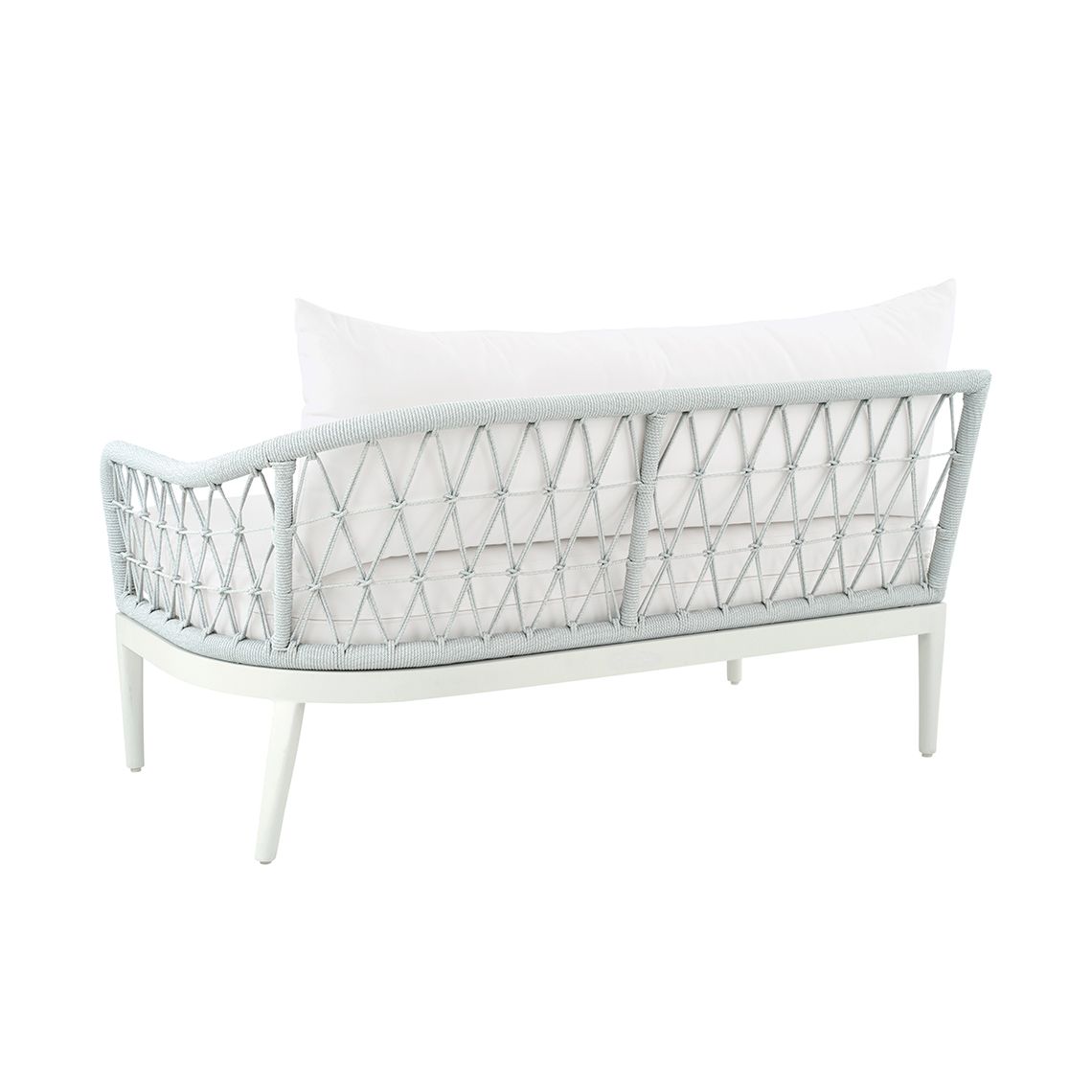 Kingsley Bate Nevis Aluminum Sectional Right Arm Facing Settee