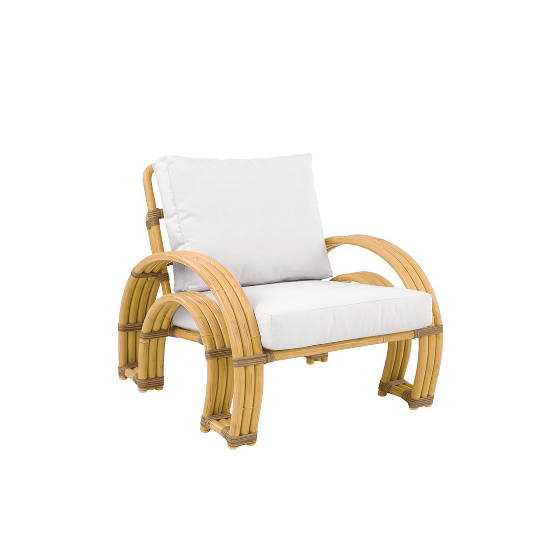 Kingsley Bate Palm Springs Aluminum Deep Seating Lounge Chair