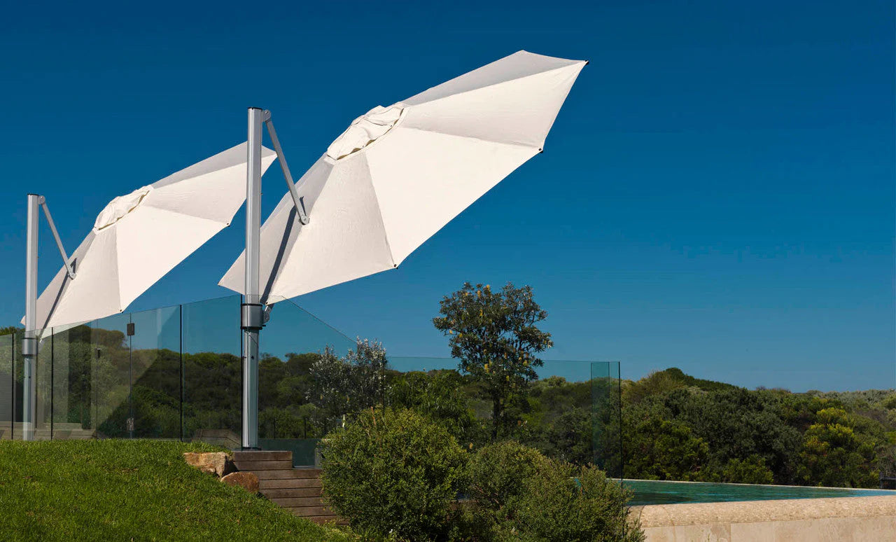 Ledge 10' Square Ultra Cantilever Umbrella