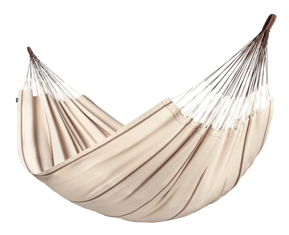 La Siesta Modesta organic cotton classic hammock in Nougat