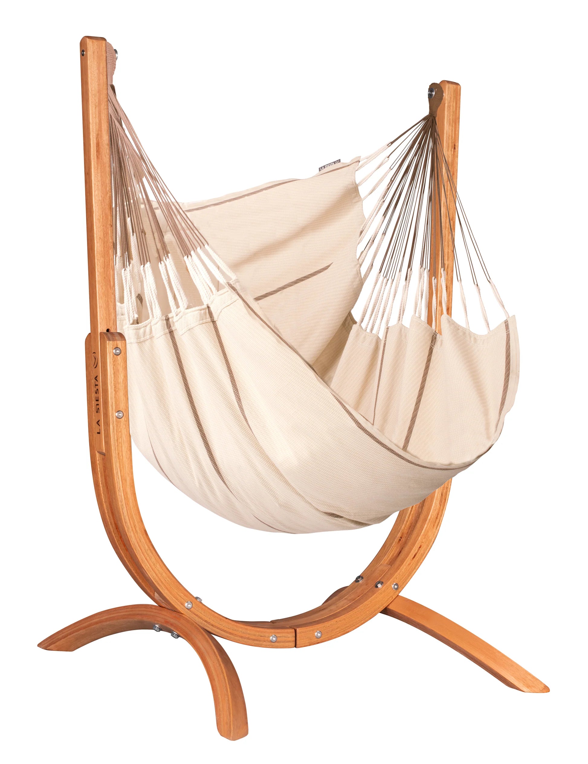 La Siesta Udine Organic Cotton Hammock Chair with Stand
