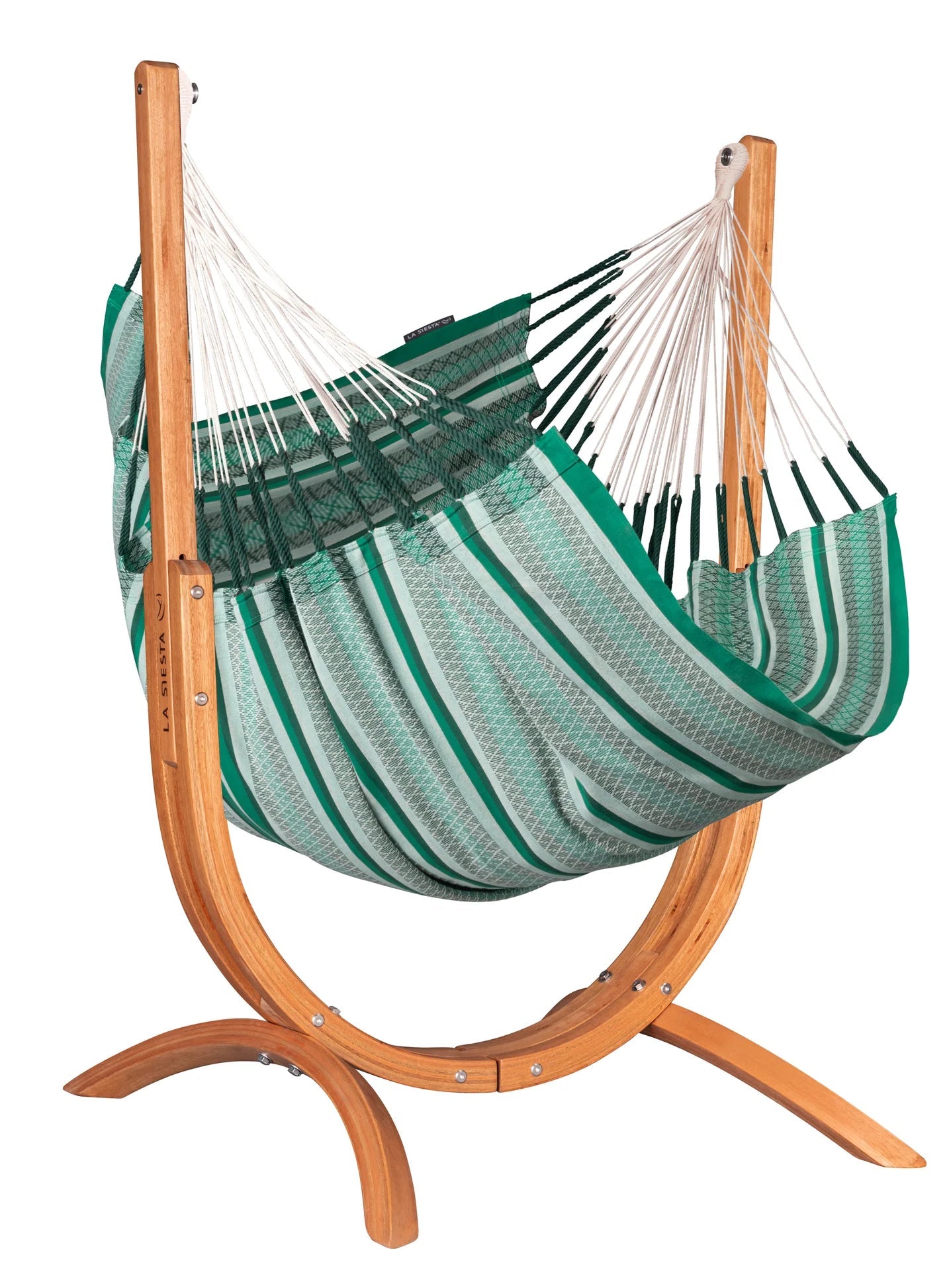 La Siesta Udine Organic Cotton Hammock Chair with Stand