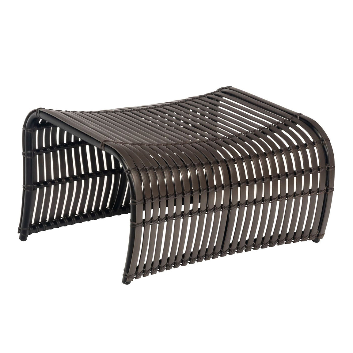 Woodard Loft Aluminum Ottoman