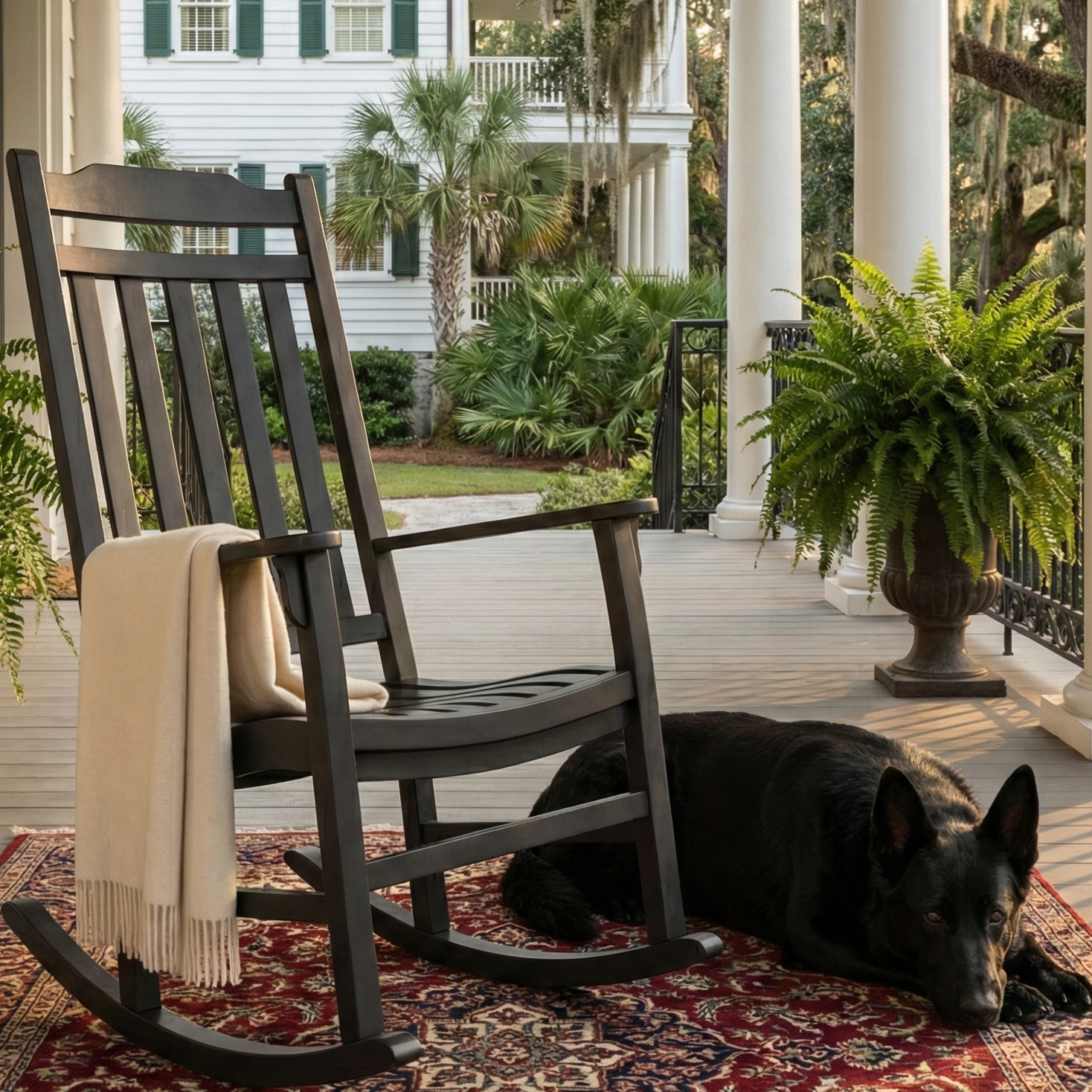 World's Finest Rocker - Painted Black