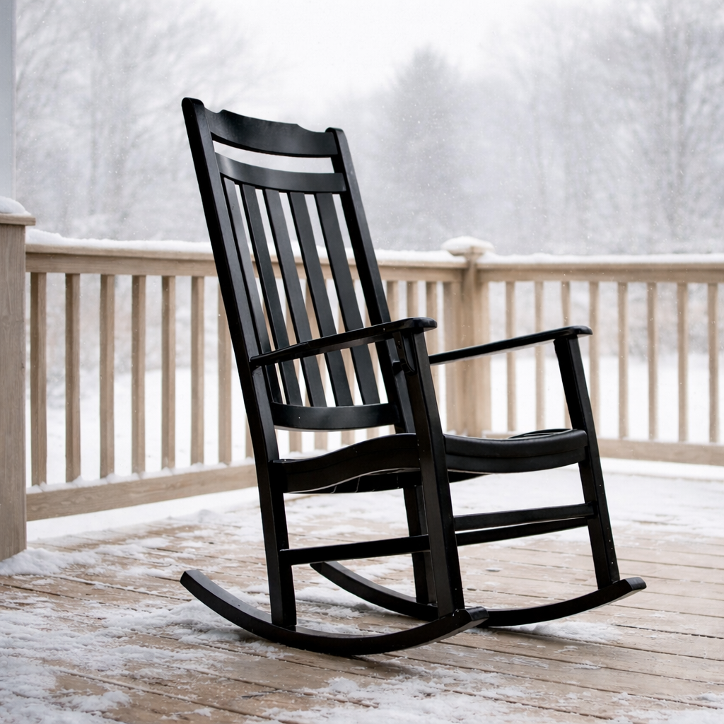 World's Finest Rocker - Painted Black