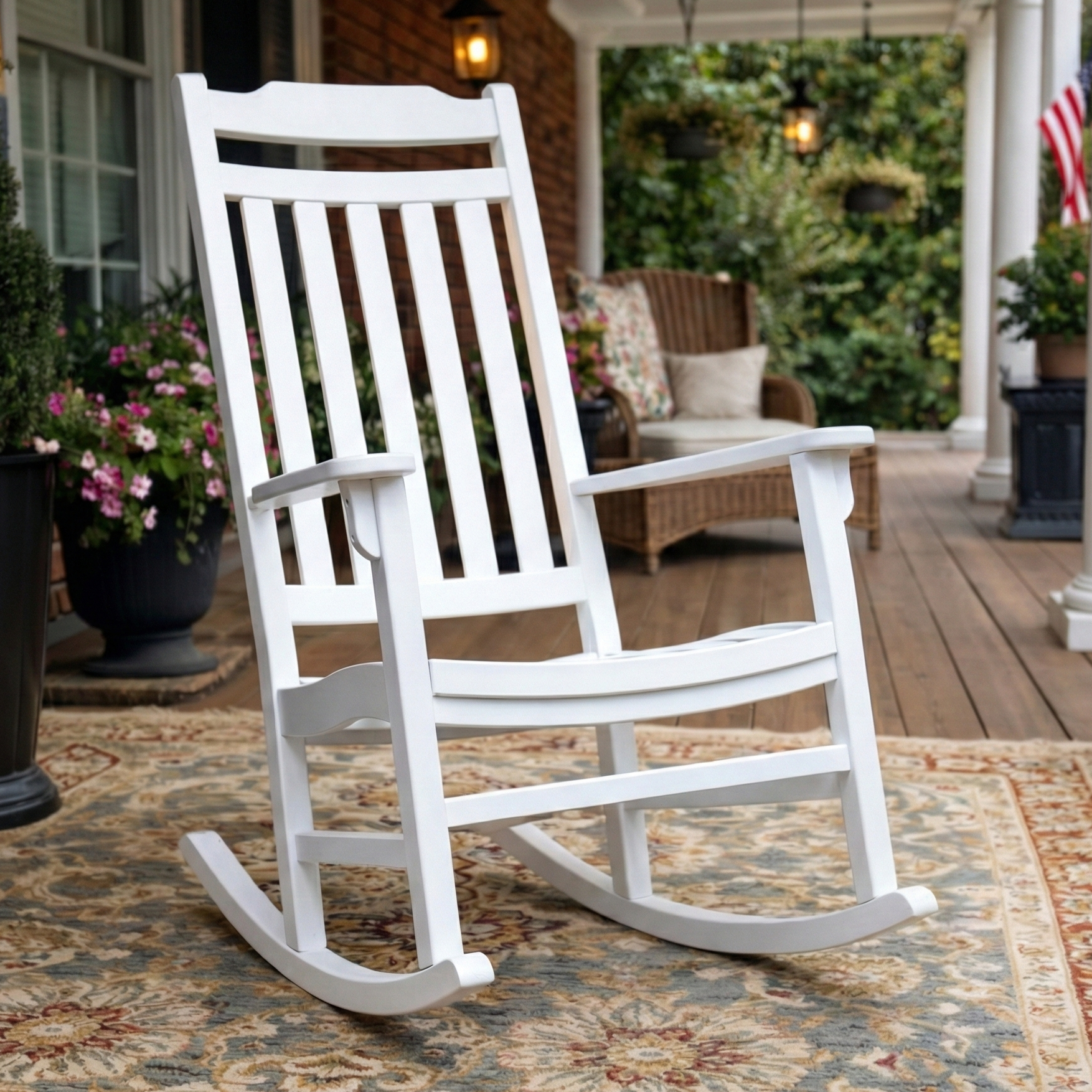 World's Finest Rocker - Painted White