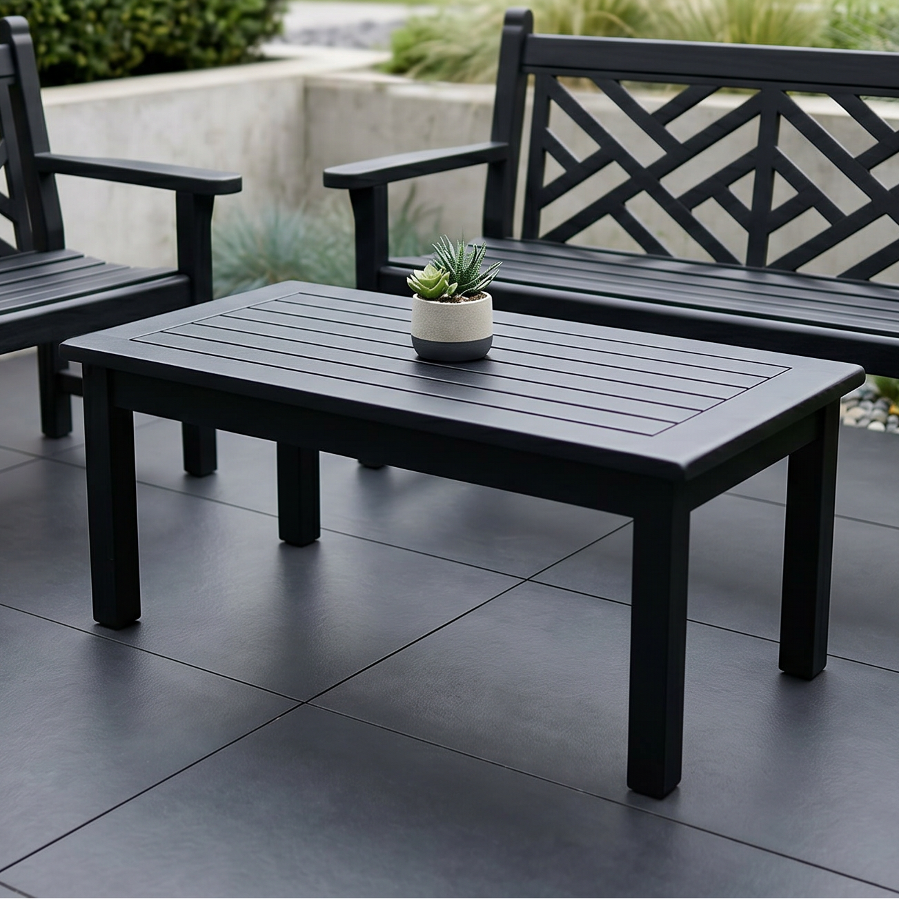 Grand Hotel Chippendale Coffee Table - Robinia
