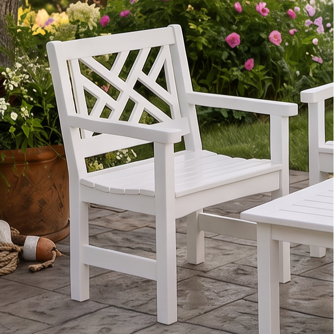 Grand Hotel Chippendale Lounge Chair - Robinia