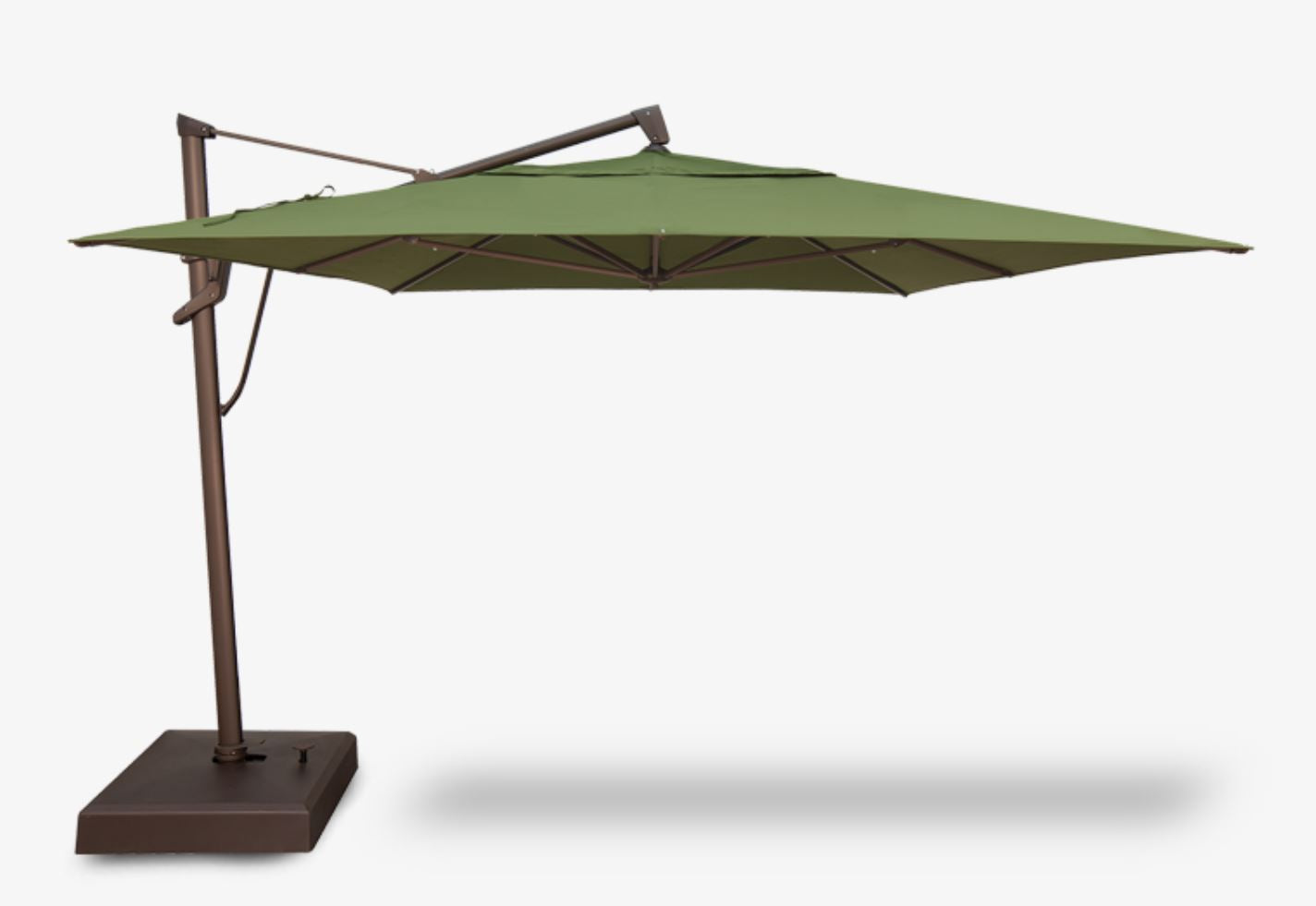 Treasure Garden Octagon AKZ Plus Starlux Outdoor Umbrella, Bronze