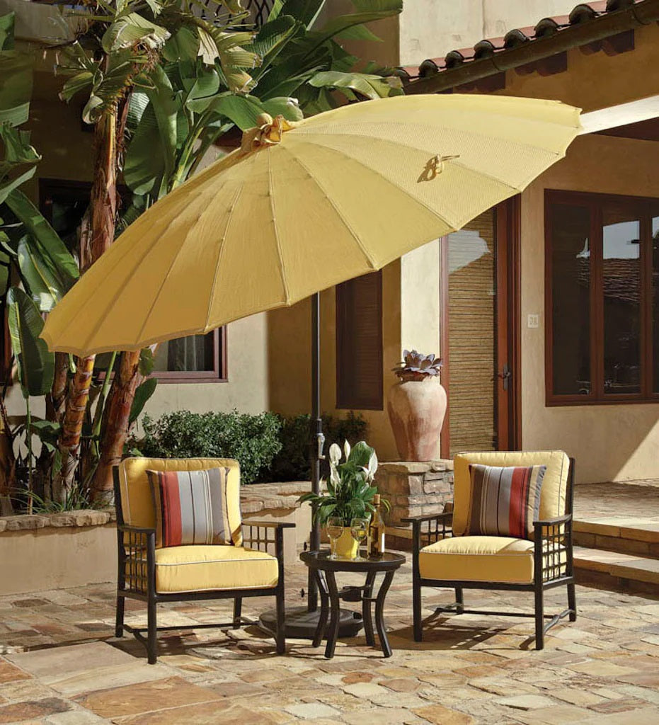 Treasure Garden 10' Shanghai Collar Tilt Umbrella