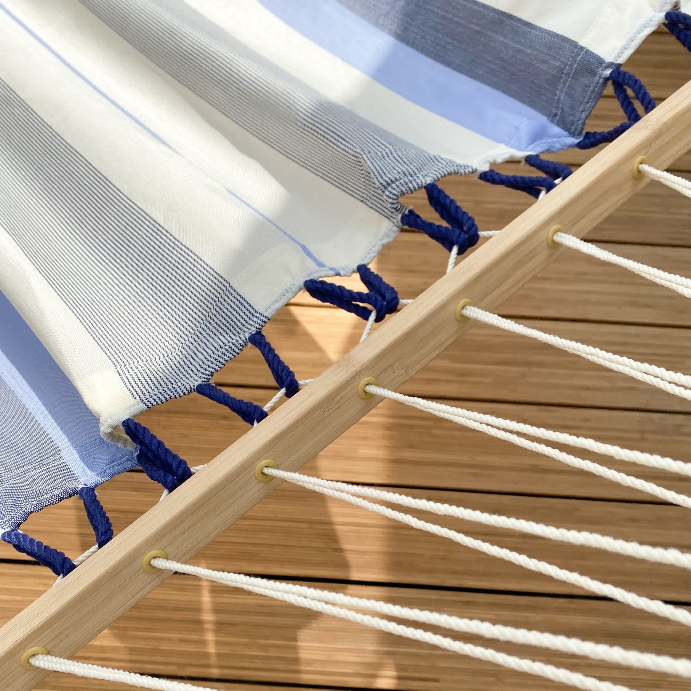 La Siesta Alisio Double Bar Hammock - Sea Salt