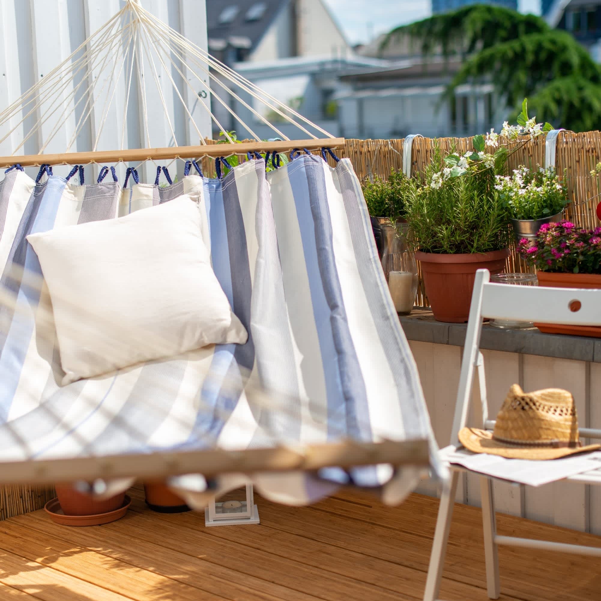 La Siesta Alisio Double Bar Hammock - Sea Salt