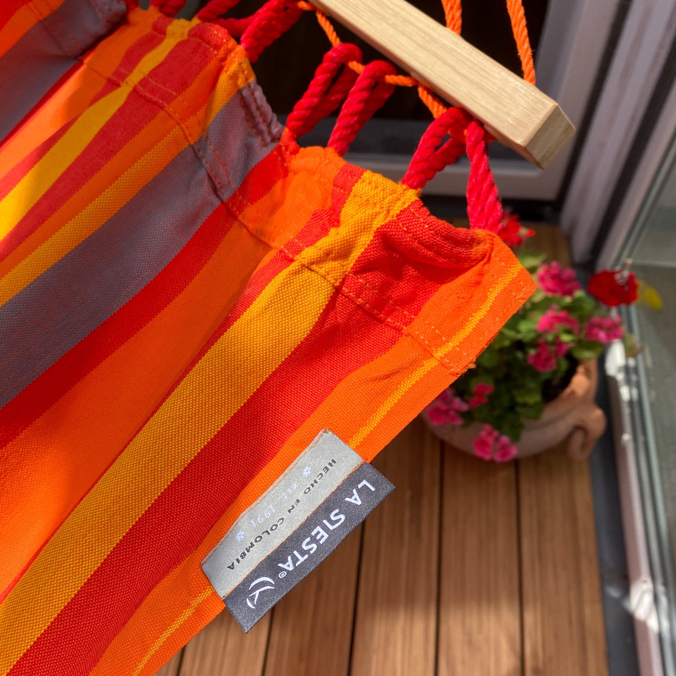 La Siesta Alisio Double Bar Hammock - Toucan