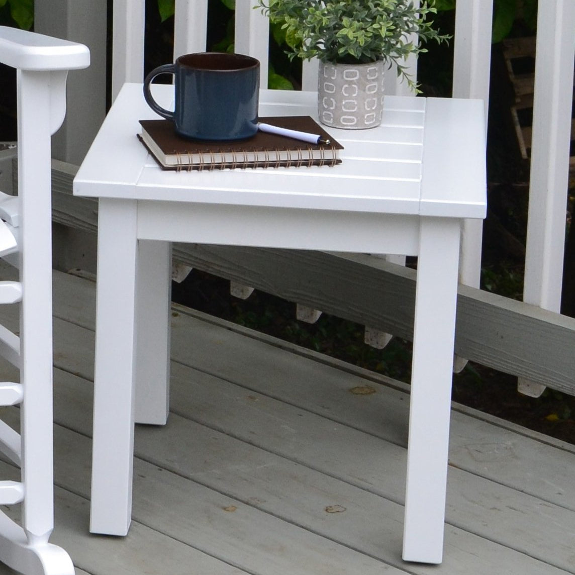 Americana Side Table - White