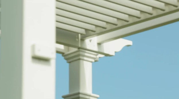 Vita 10'x10' Avalon Louvered Pergola