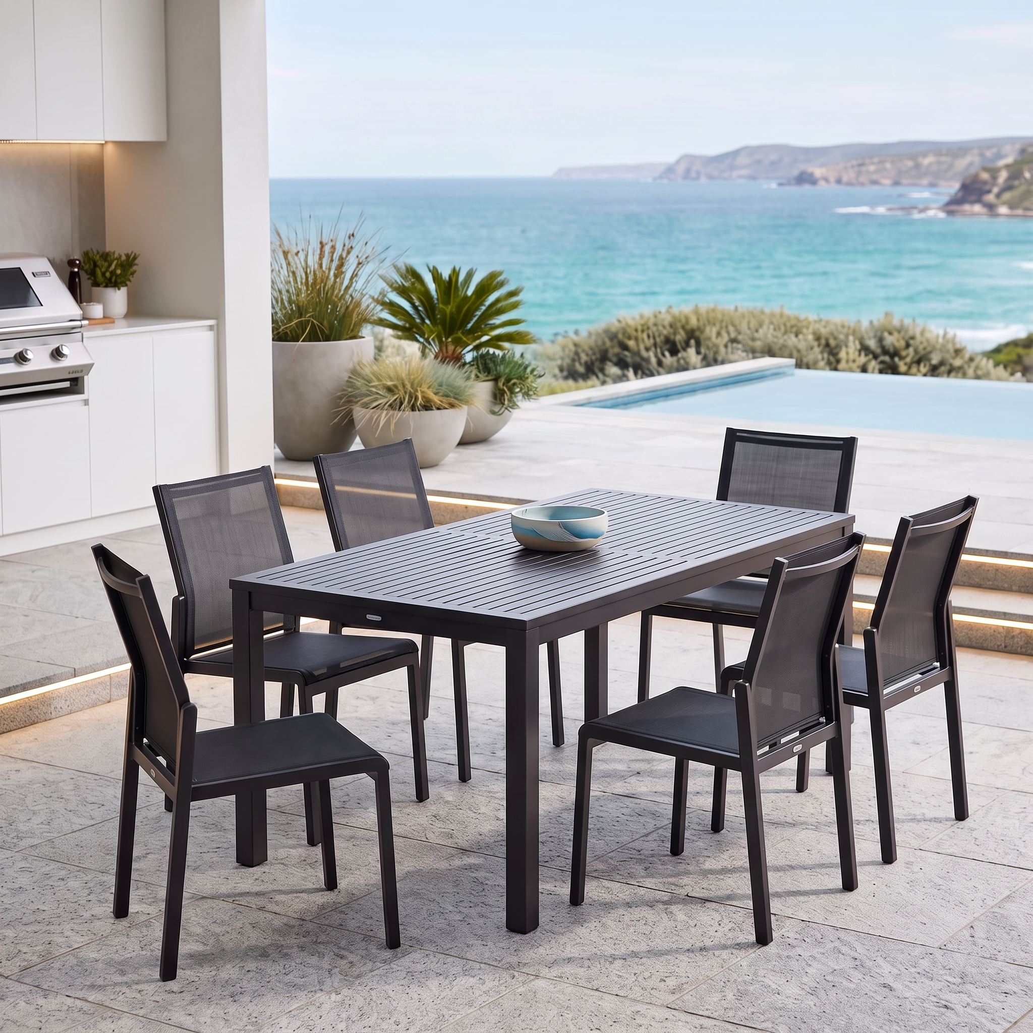 Barlow Tyrie Aura Aluminum Table 200