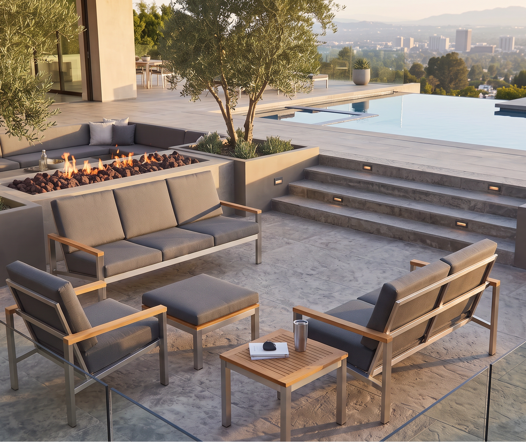 Barlow Tyrie Equinox 5pc Seating Ensemble