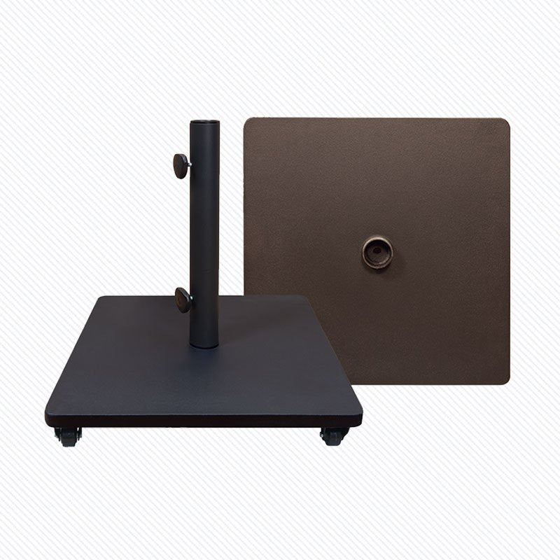 Shademaker 120 lbs Square Steel Base with Casters