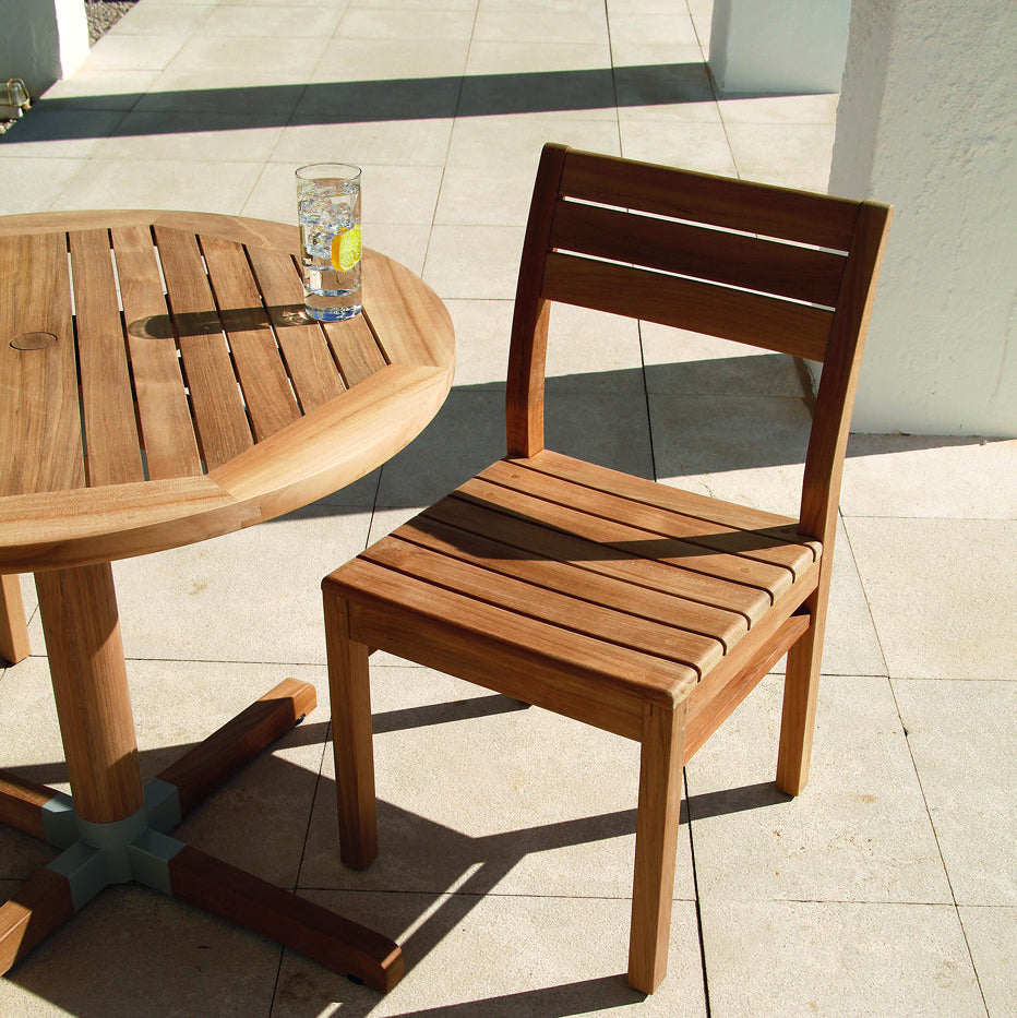 Barlow Tyrie Bermuda Teak 3pc Dining Ensemble