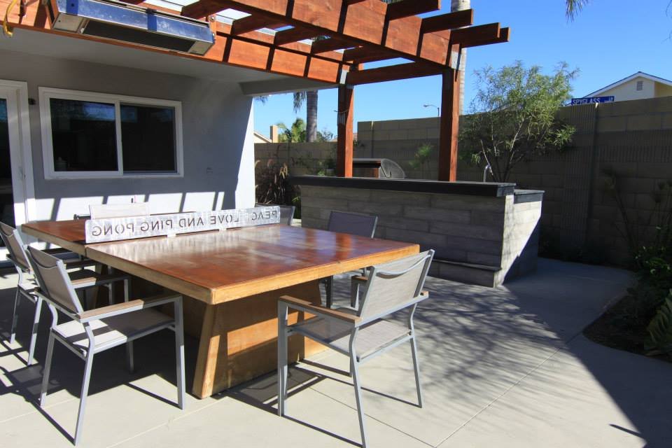 Stone Age Modern Table Tennis Dining Table