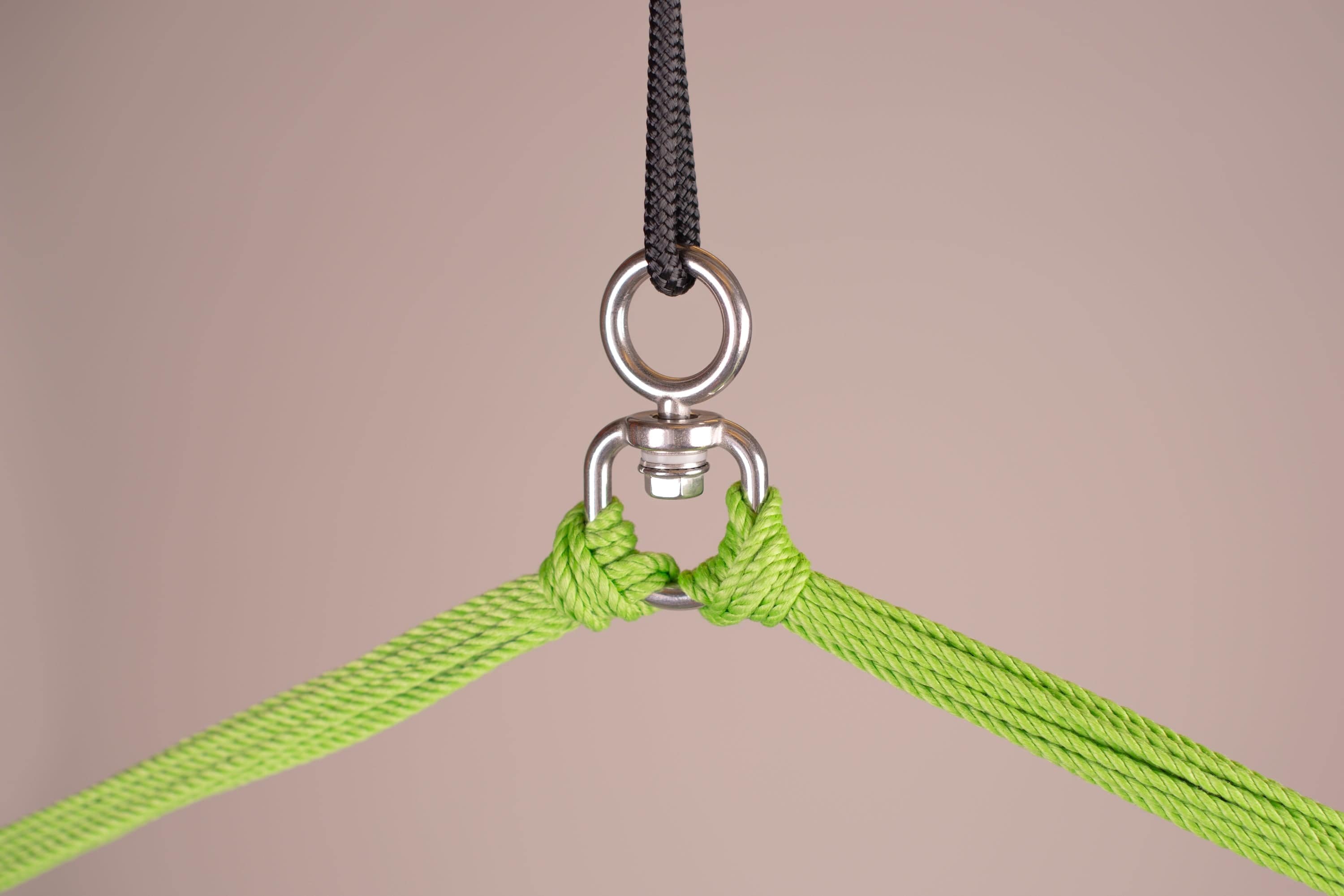 La Siesta Domingo Weatherproof King-Size Hanging Chair - Lime