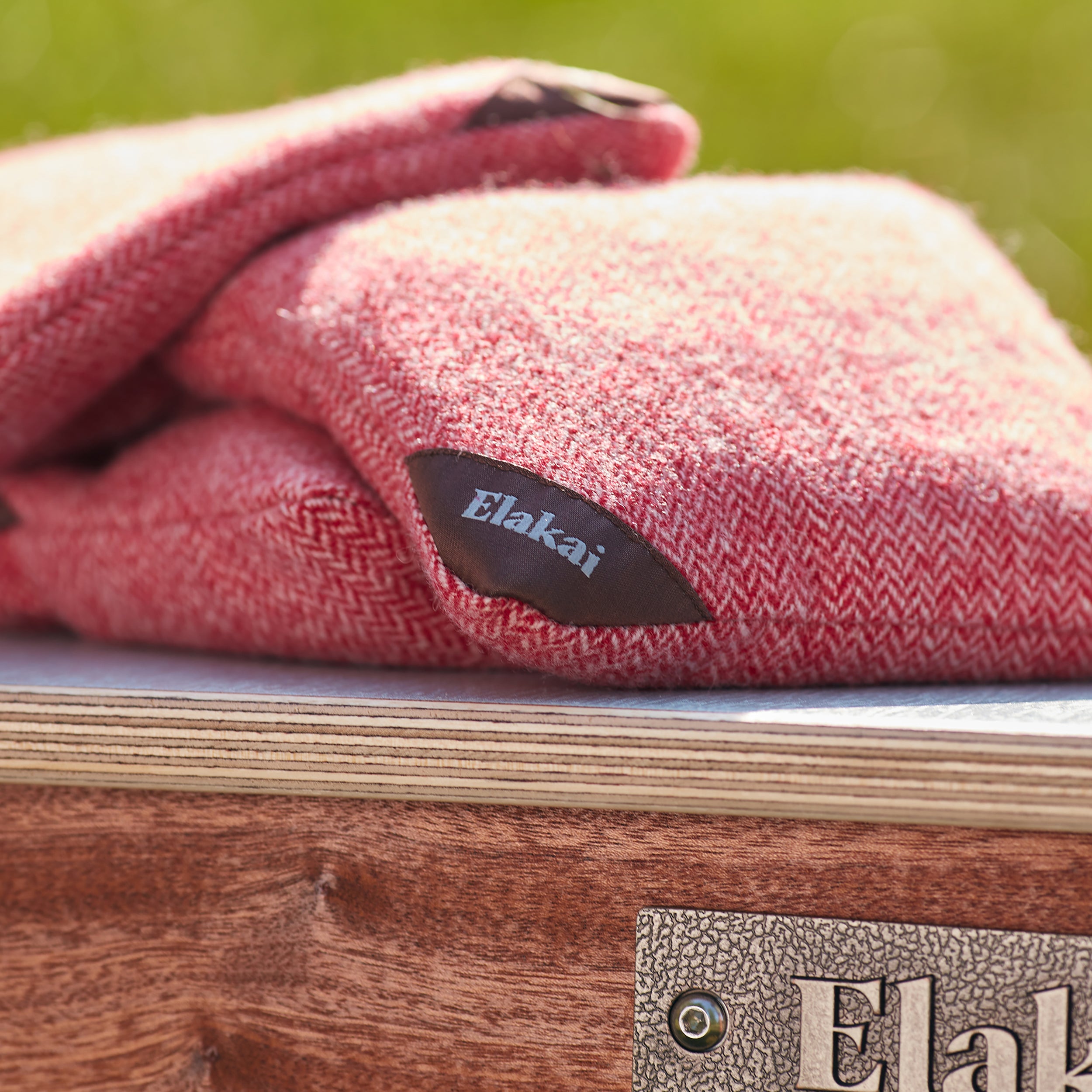 Elakai Aviator Herringbone 6"x6" Cornhole Bags
