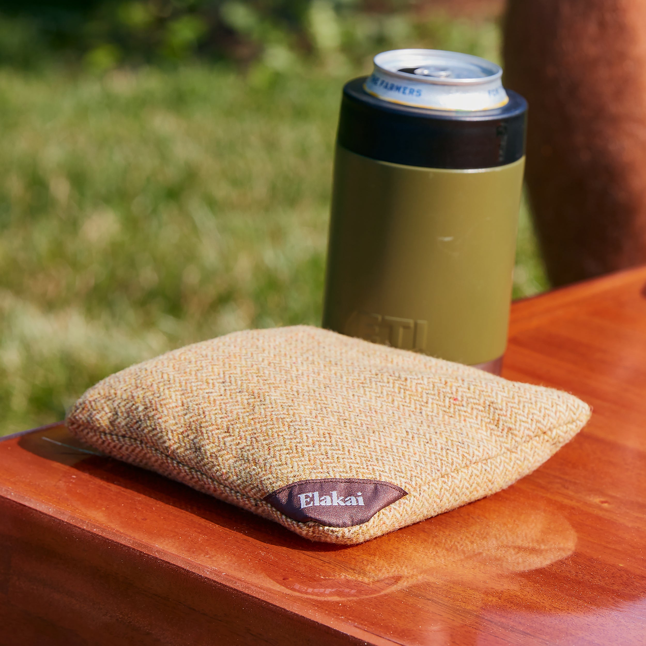 Elakai Aviator Herringbone 6"x6" Cornhole Bags