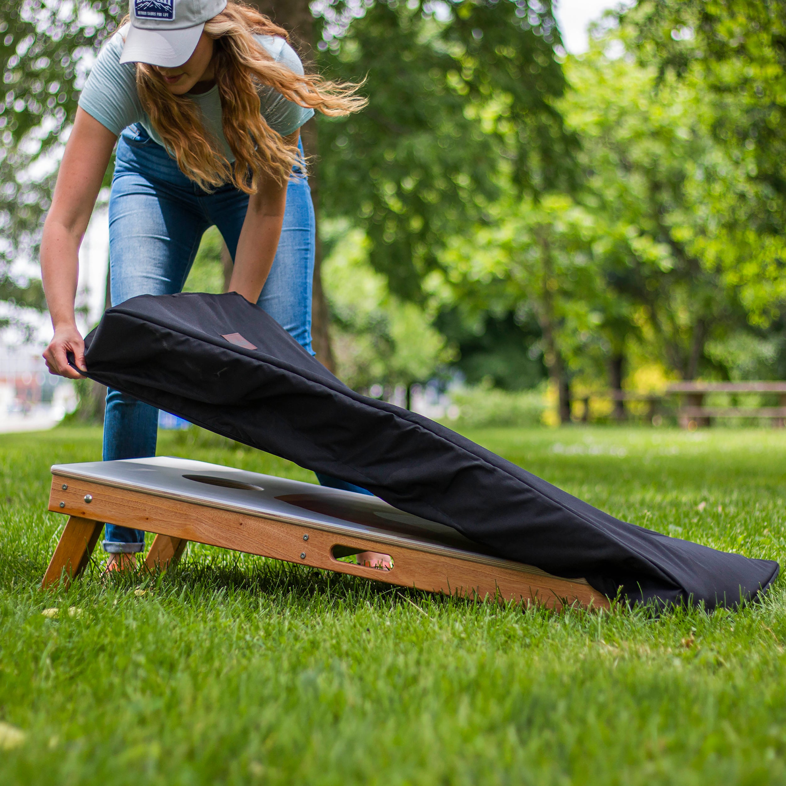 Elakai Trooper Cornhole Board Covers