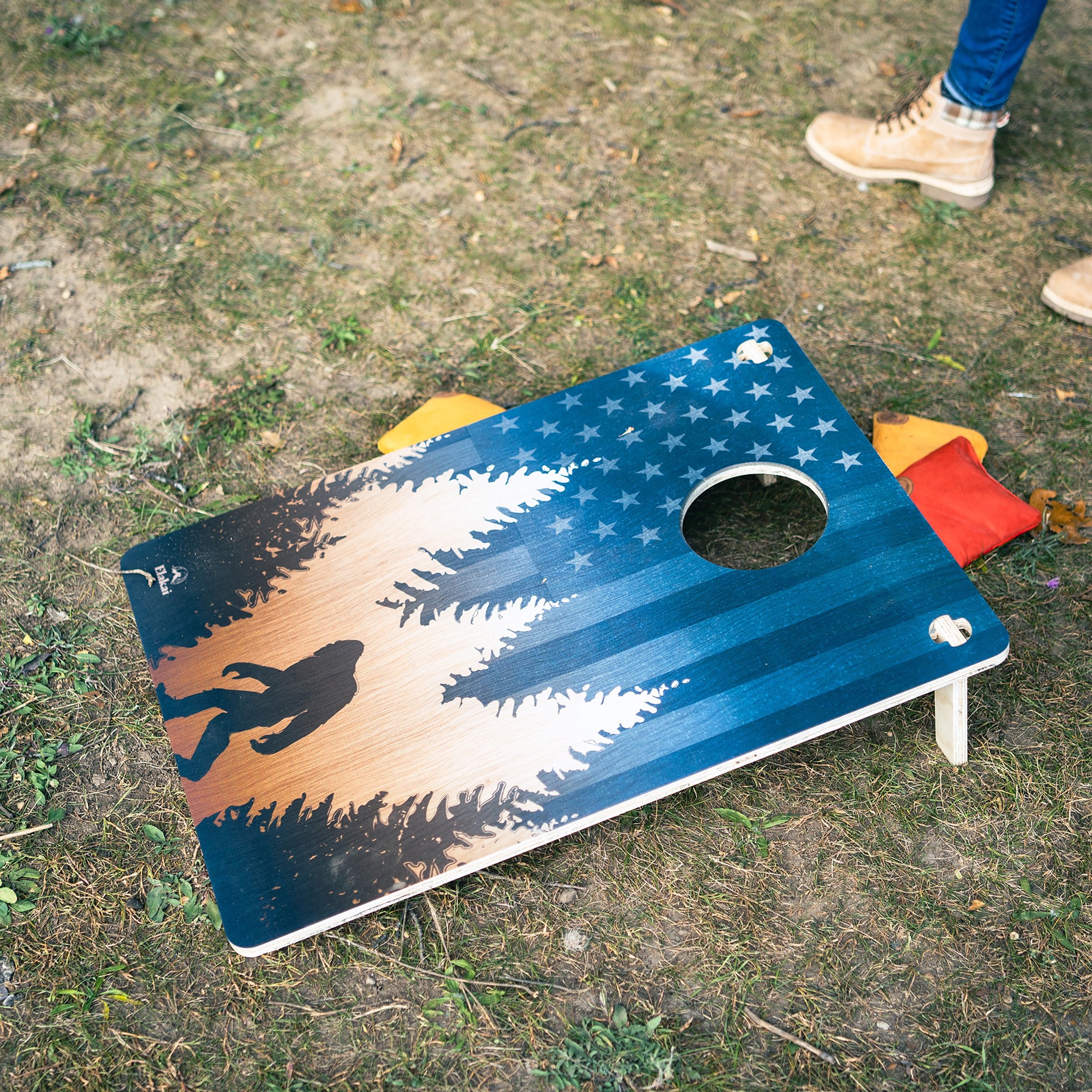 Elakai American Sasquatch 22"x31" Weekender Cornhole Boards - Set of 2