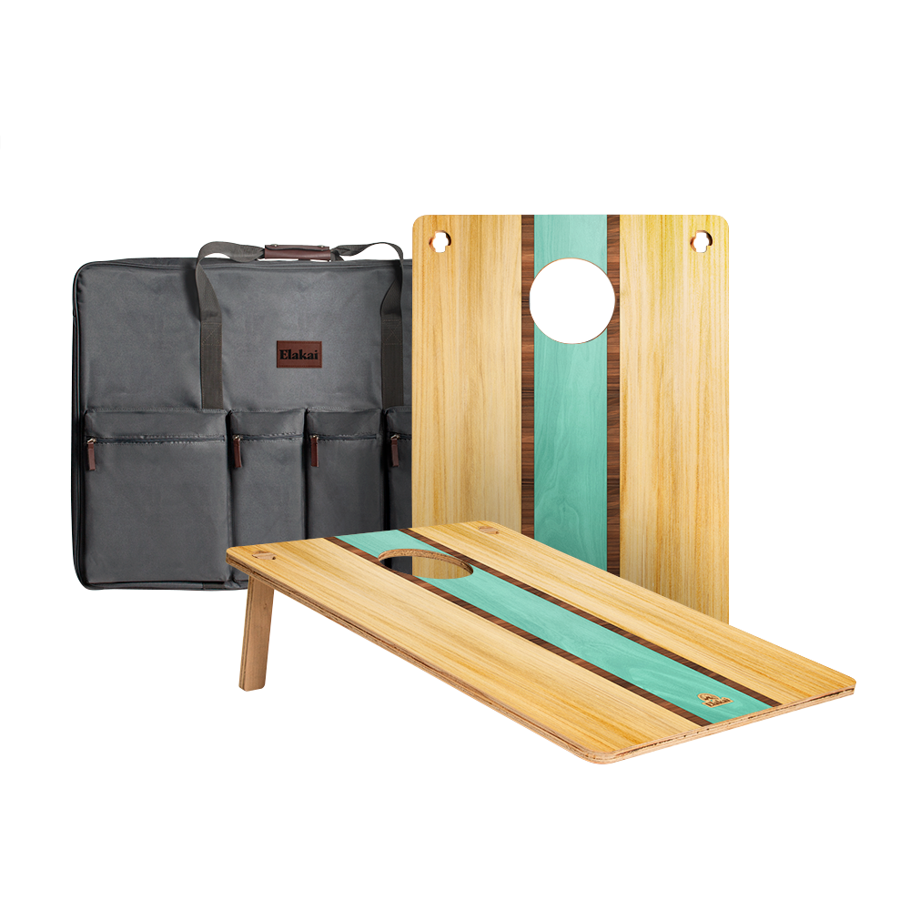 Elakai Retro Surf 22"x31" Weekender Cornhole Boards - Set of 2