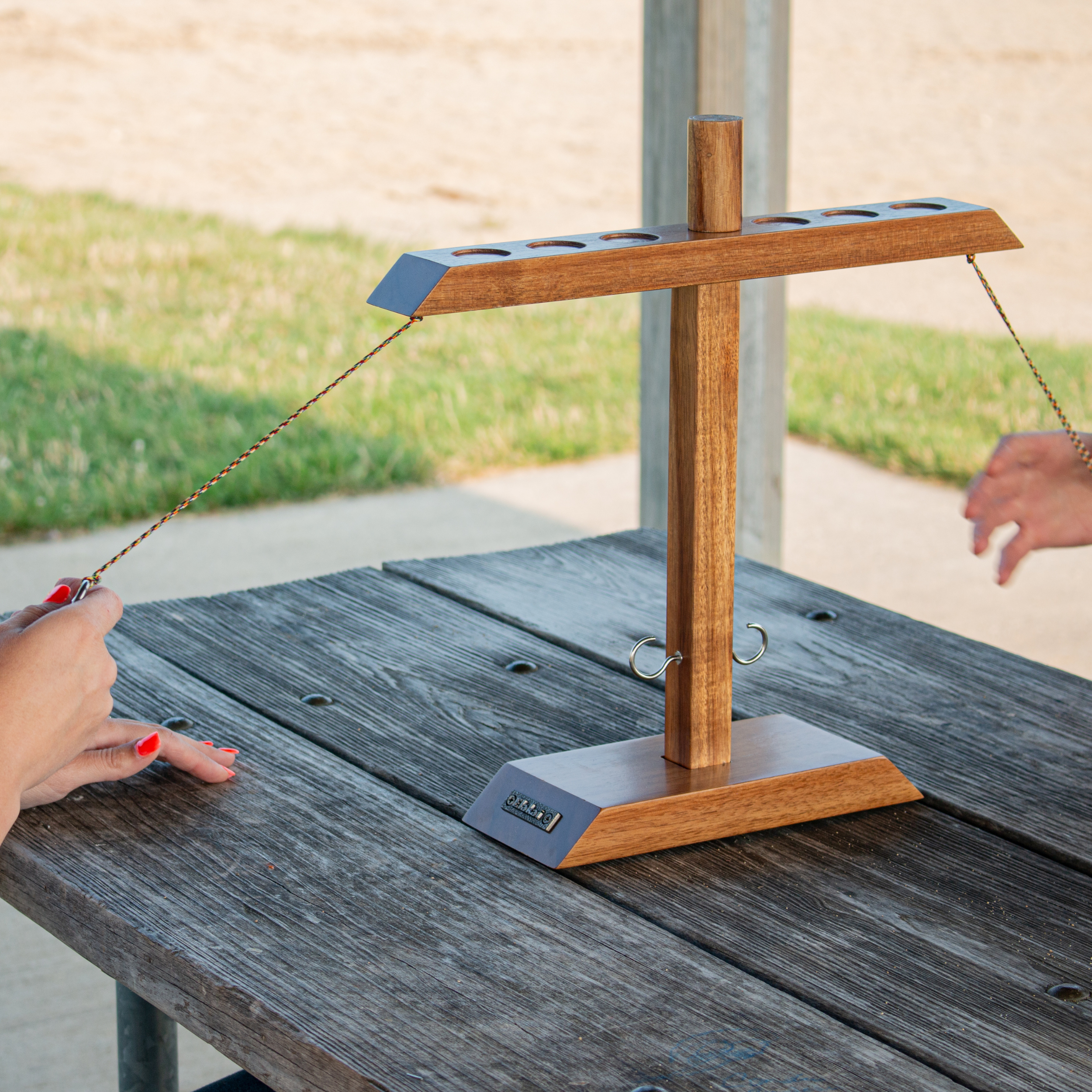 Elakai Globetrotter 2-Player Hook and Ring Game