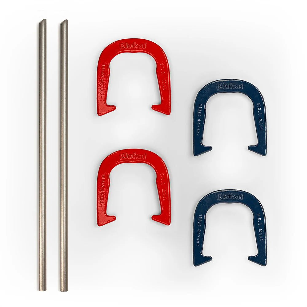 Elakai Forged Steel Horseshoe Set