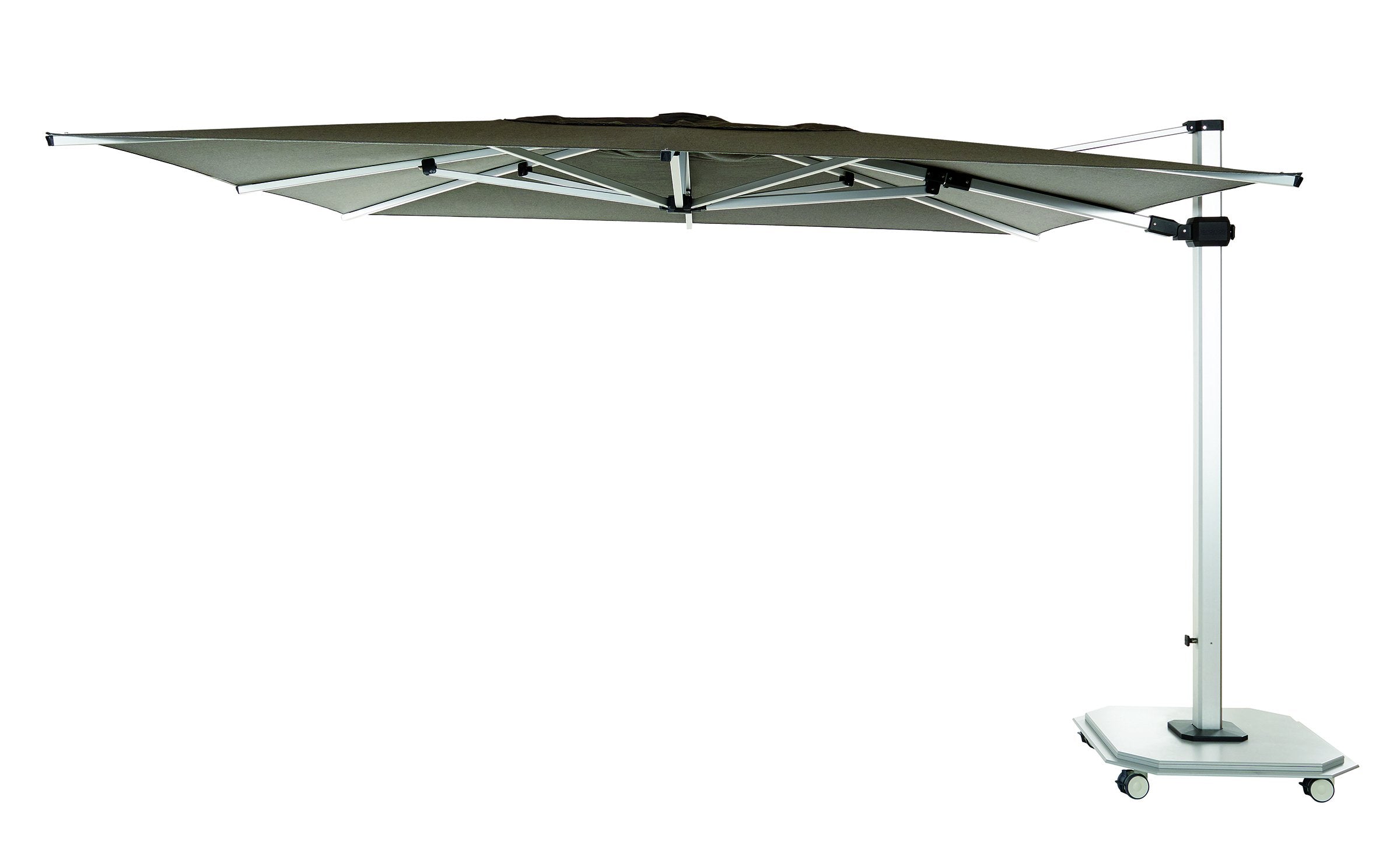 Jardinco 10' x 14' Rectangular Sidepost Umbrella (sold separately)