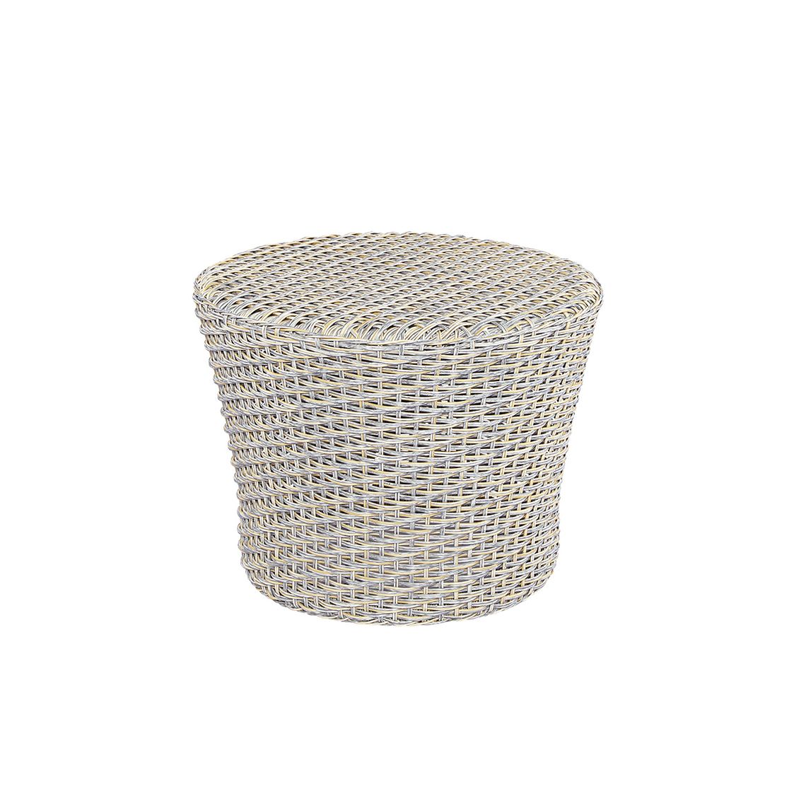 Kingsley Bate Biscayne Wicker Round Side Table