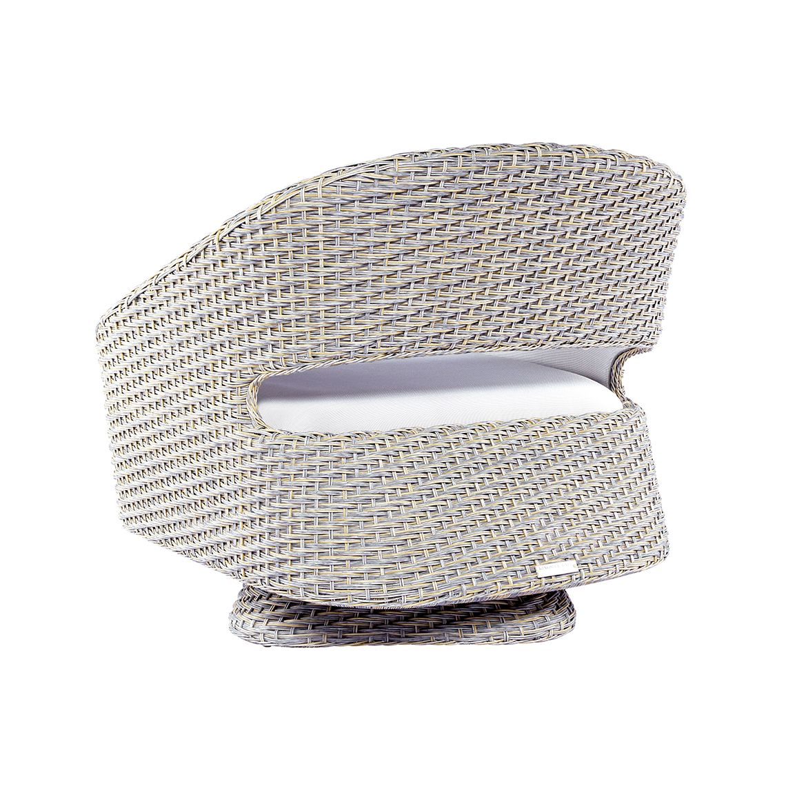 Kingsley Bate Biscayne Wicker Deep Seating Swivel Rocker Lounge Chair