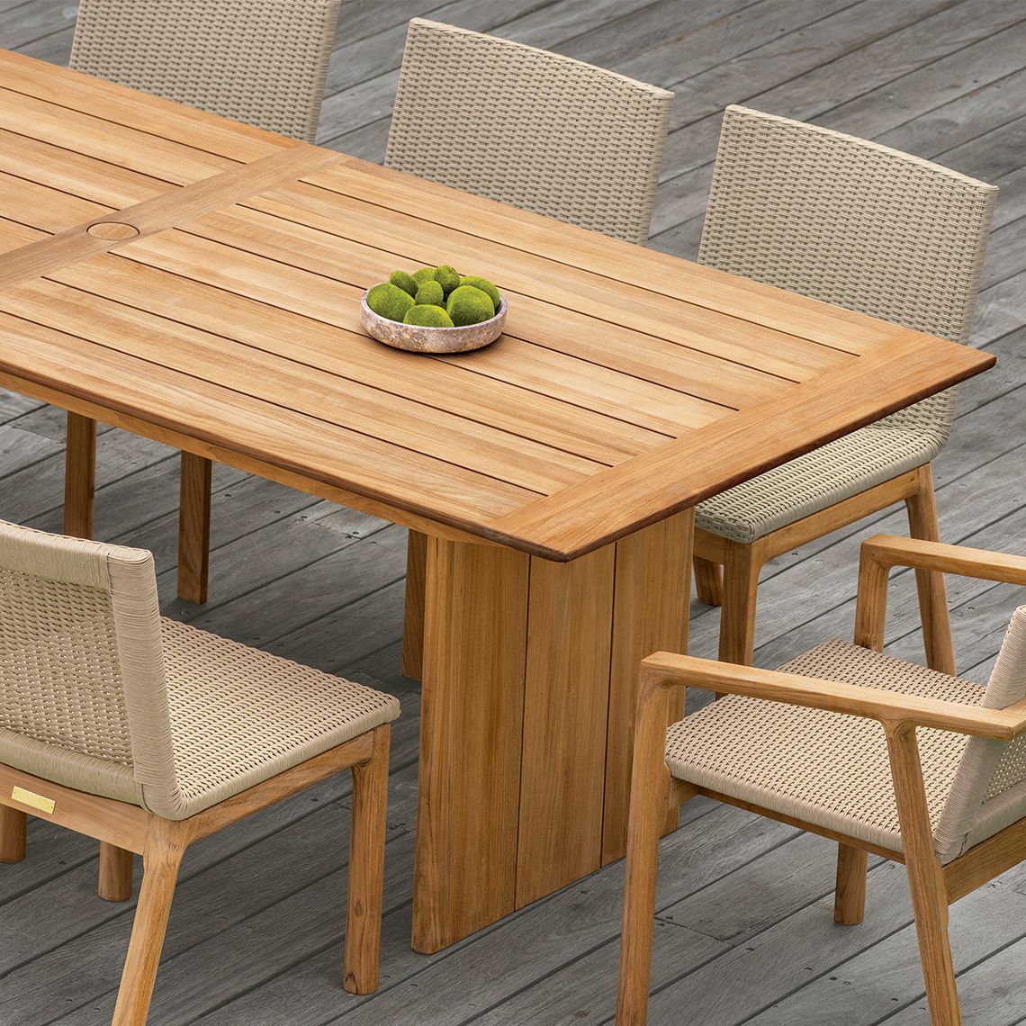 Kingsley Bate Cortona 108" Rectangle Dining Table