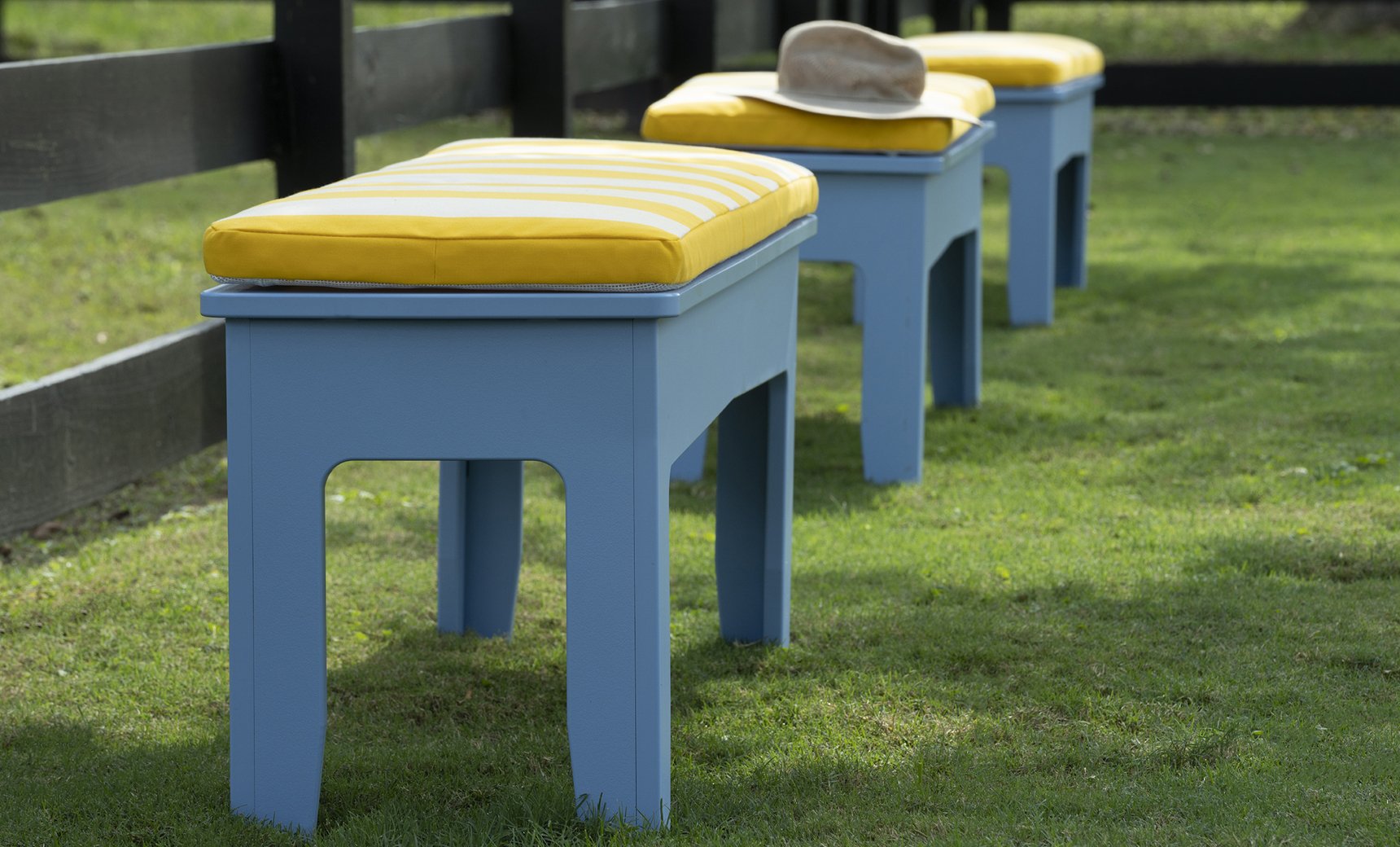 25" Dining Bench with Cushion